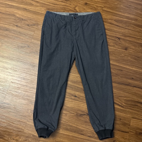 J. Crew Factory Other - J.Crew Cotton Joggers Pants Size 34x27.5 Navy Blue Style C1562 Tapered